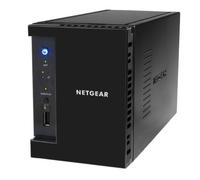 Netgear RN31200-100EUS ReadyNAS Storage Desktop 2 Slot Diskless, Serie 300, Nero
