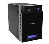 Netgear RN31400-100EUS ReadyNAS Storage Desktop 4 Slot Diskless, Serie 300, Nero