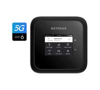 NETGEAR Nighthawk M6 5G WiFi 6 (MR6150) Router per hotspot mobile - Ideale per viaggi, connessioni veloci e sicure fino a 2,5 Gbps - Condivide 32 dispositivi - Sbloccato, roaming internazionale