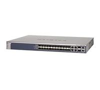 Netgear Serie M5300 GSM7328FS Switch Fully Managed Stackable a 26 Porte Gigabit/10G, con 2 Porte in Rame da 10G, 24 SFP+ da 10G, Montaggio su Desktop/Rack