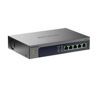NETGEAR Switch 10Gb 5 Porte, Switch Ethernet Gigabit Non Gestito XS505M | Tutte le porte supportano 10Gb, Desktop/Parete