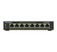 Netgear Switch di rete 8 porte Smart Managed Plus PoE+ Black GS308EP 100PES
