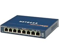 NETGEAR Switch di rete Gigabit a 8 porte GS108 | Switch Ethernet | Splitter Ethernet | Plug-and-Play | Funzionamento silenzioso | Montaggio su desktop o a parete