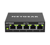 NETGEAR GS305E Gestito Gigabit Ethernet (10/100/1000) Nero