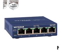 NETGEAR Switch Ethernet 5 porte Unmanaged (GS105GE), Switch Ethernet con opzioni