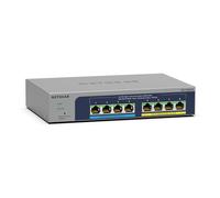 NETGEAR Switch Ethernet 8 porte PoE Ultra60 MS108UP, Multi-Gigabit con 4 porte PoE++ e 4 porte PoE+ da 230 W, montaggio desktop o a parete, unmanaged