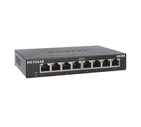 NETGEAR GS308-300PES switch di rete Non gestito L2 Gigabit Ethernet (10/100/1000) Nero