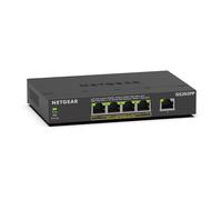 NETGEAR Switch Ethernet Gigabit 5 Porte GS305PP con 4 Porte PoE+ 83W
