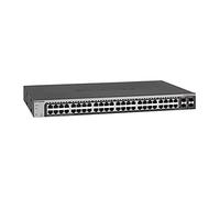 NETGEAR Switch Ethernet Smart 48 porte (GS748T), Switch Gigabit con 2 SFP da 1G e 2 combo da 1G, Montaggio Desktop o su Rack