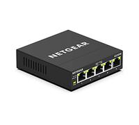 NETGEAR Switch Ethernet Plus 5 Porte GS305E - Supporto VLAN, QoS, Switch Gigabit per Ufficio, Funzionamento Silenzioso, Montaggio Desktop o a Parete