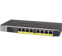 Netgear GS108LP Non gestito Gigabit Ethernet (10/100/1000) Nero, Grigio 1U Supporto Power over (PoE) [GS108LP-100EUS]