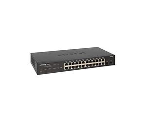 NETGEAR Switch Ethernet Smart 24 porte GS324T, Switch Gigabit 26 porte di cui 2 SFP da 1G, Montaggio Desktop o su Rack, Serie S350