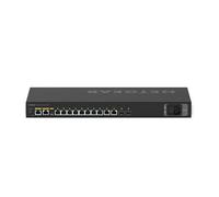Netgear Switch Gestito L2/L3 Gigabit PoE 10 porte 1U Nero