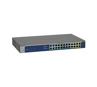 NETGEAR Switch PoE 24 porte Gigabit Ethernet Unmanaged (GS524UP) - con 8 PoE+ e 16 x PoE++ a 480 W, montaggio desktop/su rack e assistenza a vita ProSAFE