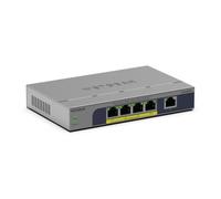 NETGEAR Switch PoE 5 Porte, Switch Ethernet Gigabit Non Gestito GS105PP | 1 x 1Gb et 4 x 1Gb PoE+ Porte @ 83W, Dynamic PoE, Desktop/Parete