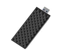 Adattatore NETGEAR Nighthawk USB 3.0 WiFi 7 (A8500) - Velocità wireless gigabit tri band BE5000 (fino a 5,0 Gbps) - Banda da 6 GHz - Funziona con qualsiasi router o sistema mesh - Per PC Windows 11