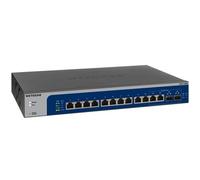 Netgear XS512EM Switch Smart Managed Plus a 12 Porte Gigabit Ethernet, con 2 SFP+ da 10G, Montaggio su Desktop/Rack