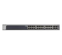 Switch di rete Netgear XS728T Gestito L2+/L3 10G Ethernet (100/1000/10000) Nero [XS728T-100NES]