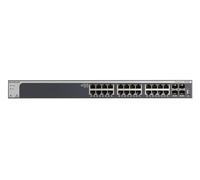 Switch di rete Netgear XS728T Gestito L2+/L3 10G Ethernet (100/1000/10000) Nero [XS728T-100NES]
