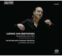 Netherlands Symphony Orchestra & Jan Willem De Vri - Beethoven: Symphonies Nos. 2 & 3 (Complete Symphon (2 CD)