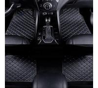 NETHIX 4 Pezzi Tappetini Auto Pelle, per KIA Sorento 2021-2024 Resistente allo Sporco Tappetino Veicolo Anteriore Posteriore Antiscivolo Tappeto,F