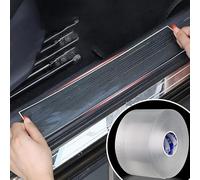 NETHIX Protezione davanzale portiera dell'auto, per Ford Transit/Tourneo Custom 2023-2024 2025 Antiscivolo Anti Graffio Durevole Accessori Styling Auto, 1mm Thickness: 50mm Width * 5 Meters Long