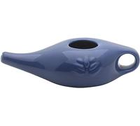 Neti Pot in ceramica, kit di lavaggio nasale in ceramica, per risciacquo nasale e pulizia nasale, 250 ml (blu)