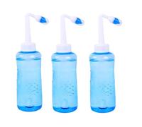 Neti Pot - Kit per il risciacquo nasale da 500 ml, 3 pezzi, kit per il lavaggio nasale a pressione, sistema di irrigazione nasale per adulti, sollievo dalla congestione nasale e allergie