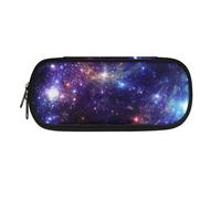 NETILGEN Astuccio di grande capacità per bambini, ragazzi e ragazze, astuccio per cancelleria, astuccio per penne e matite, materiale scolastico, Cielo Galassia, Zaino per la scuola