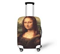 NETILGEN Copertura per bagagli da viaggio Protezione per valigie Coperture per ruote Spessore elastico Protezioni per bagagli con fondo con cerniera, Gioconda, S(18"-21")