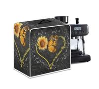 NETILGEN Copertura per macchina da caffè da cucina per piccoli elettrodomestici, borsa organizer in poliestere resistente alla polvere, protezione anti-impronte digitali, resistente alle macchie,