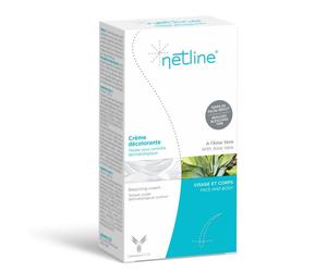 Netline Crema Decolorante Viso e Corpo 40ml + 20ml - Trattamento capelli