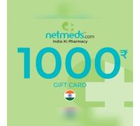 Netmeds Gift Card 1000 INR Key - INDIA