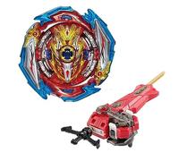 Netoke Gyros Turbo 4D Trottola Combinata, con Fusione Metallica Lanciatore, Giocattoli Classici Regalo per Bambini, B-173-1