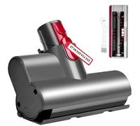 NETONDA Mini Turbo Spazzola per Dyson V7 V8 V10 V11 V15 Mini bocchetta di ricambio per aspirapolvere Dyson Accessori per divano, seggiolino auto, poltrona, rimuove acari e allergeni