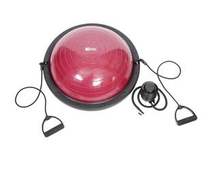 Netsportique- Balance Trainer Ball 58 cm- semisfera con pedana e Cinghie Laterali, Pompa per gonfiaggio Inclusa. Ideale per l'allenamento dell' Equilibrio ed Esercizi di Fitness!