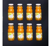 Nettare Biologico di Pesca Agripiace - Bottiglia di vetro 200 ml - Confezione 8 bottiglie