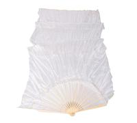 Nettoppo 100% Fan di Danza Unisex nel Seta Cinese Unisex Ventagli di Danza del Ventre Colore 180X90Cm