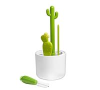Nettoppo per Bottiglie di Cactus, per Cannuccia, Set di Spazzole per Pulizia Multifunzionale, Pulizia Ad Angolo Completo Durevole Facile da Usare