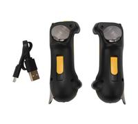 Nettoppo Sei per Controller Capacità Regolabile Trigger di Gioco Mobile Pulsante L1R1 Gamepad Joystick Grip Giallo