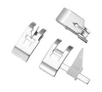 Nettoppo Sewing Piedino per Macchina per Trapuntare da 1/4 Pollici/Regolabile Piedino per Cucire/per Bordatura nel per Cucire per Fossi per Macchina per Cucire con Codolo più Basso
