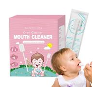 Nettoyeur De Gaze Pour La Langue - 30 Bâtonnets De Nettoyage Buccal Doux Pour Bébé, Nettoyant Portable À | Soin Dentaire Bébé, Hygiène De La Bouche Pour Nouveau-né Enfant Maison