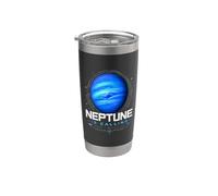 Nettuno sta chiamando e devo andare Blue Gas Planet Space Lover Bicchiere termico in acciaio inox doppia parete