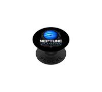 Nettuno sta chiamando e devo andare Blue Gas Planet Space Lover PopSockets PopGrip Adesivo