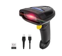 NETUM Lettore Codici a Barre 2D QR 1D Barcode Scanner Wireless Senza Fili USB
