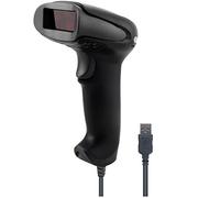 NETUM Lettore Codici Barcode, Ottico Scanner a Barre Universale con Cavo USB Compatibile con PC/Notebook, Windows XP / 7/8 e Tutti Altri Sistemi di Computer - NT-2012