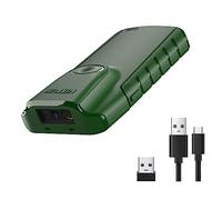 NETUM Scanner Barcode 1D Bluetooth, Lettore CCD 3-in-1 Portatile con Clip Posteriore, Wireless, Compatibile Tablet iOS/Android/Windows/macOS per Magazzino e POS (E740)