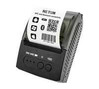 NETUM Stampante per ricevute Bluetooth, mini stampante termica POS portatile da 58 mm senza custodia, compatibile con Android/Windows