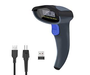 NETUM Wireless lettore di codice a barre CCD Handheld barcode scanner USB ( GHz wireless & USB2.0 Wired) per mobile Payment computer Screen Support Mac OS X, Windows 10 9 NT-W6