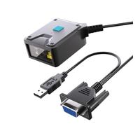 NetumScan RS232 - Scanner di codici a barre cablato per codici 1D/2D industriali POS